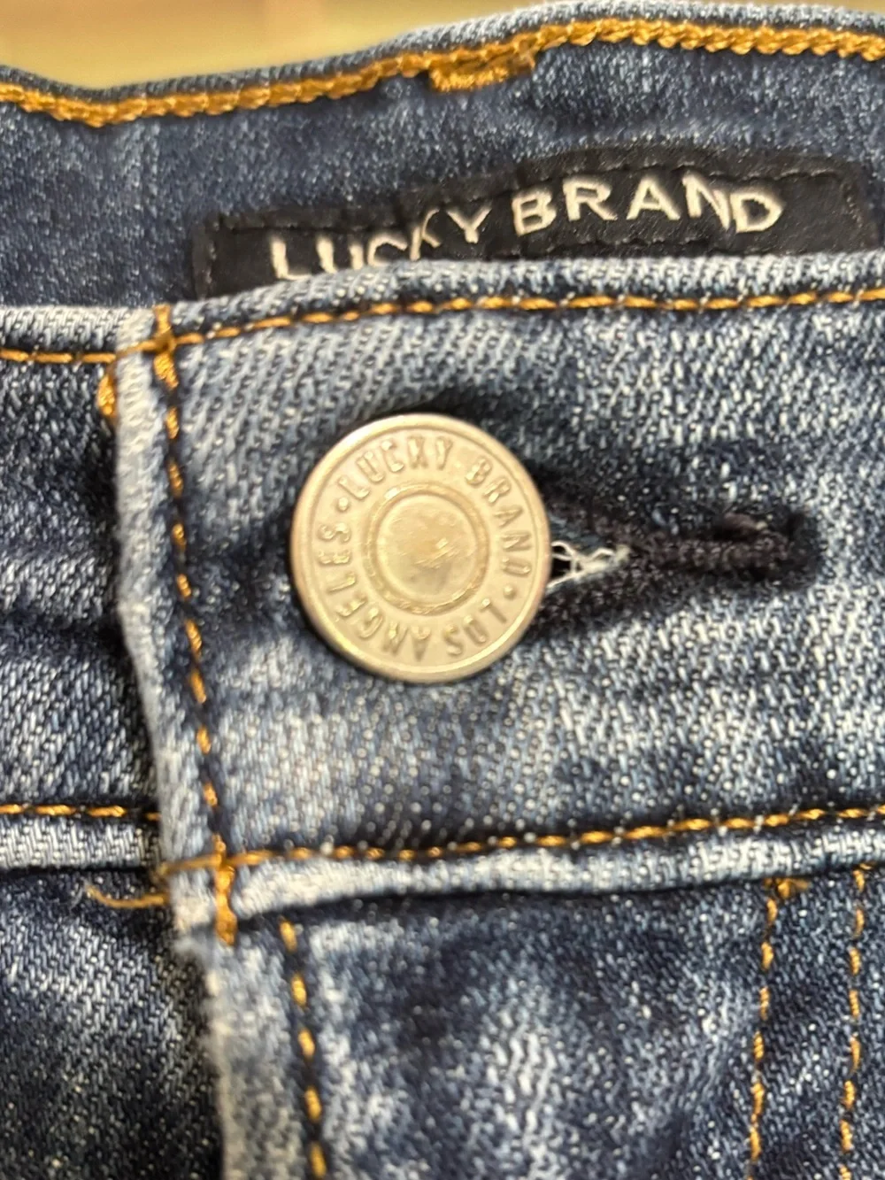 Lucky Brand black label Men's Straight Dark Wash Jeans